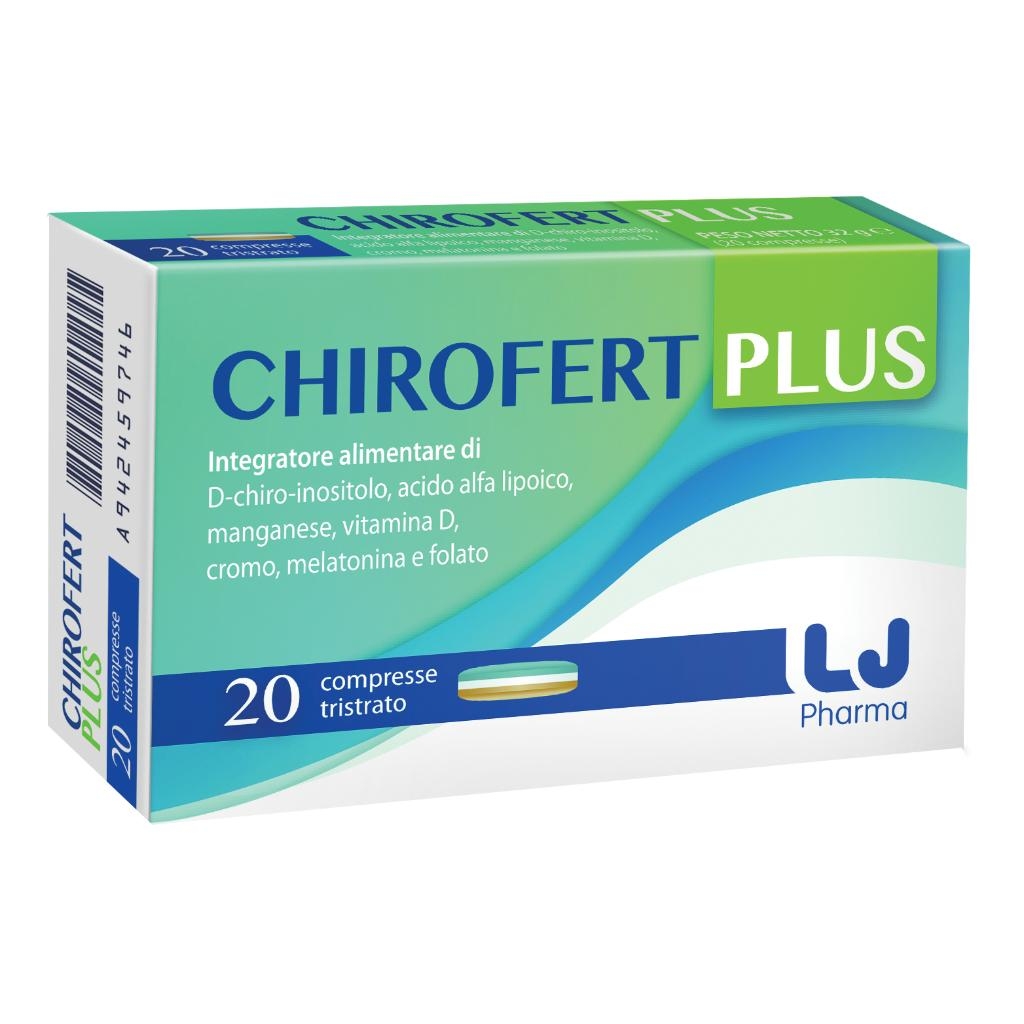 CHIROFERT PLUS 20 COMPRESSE TRISTRATO