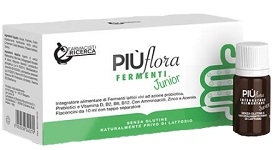 FARMACISTI PER LA RICERCA PIU' FLORA JUNIOR 10 FLACONCINI DA 10 ML