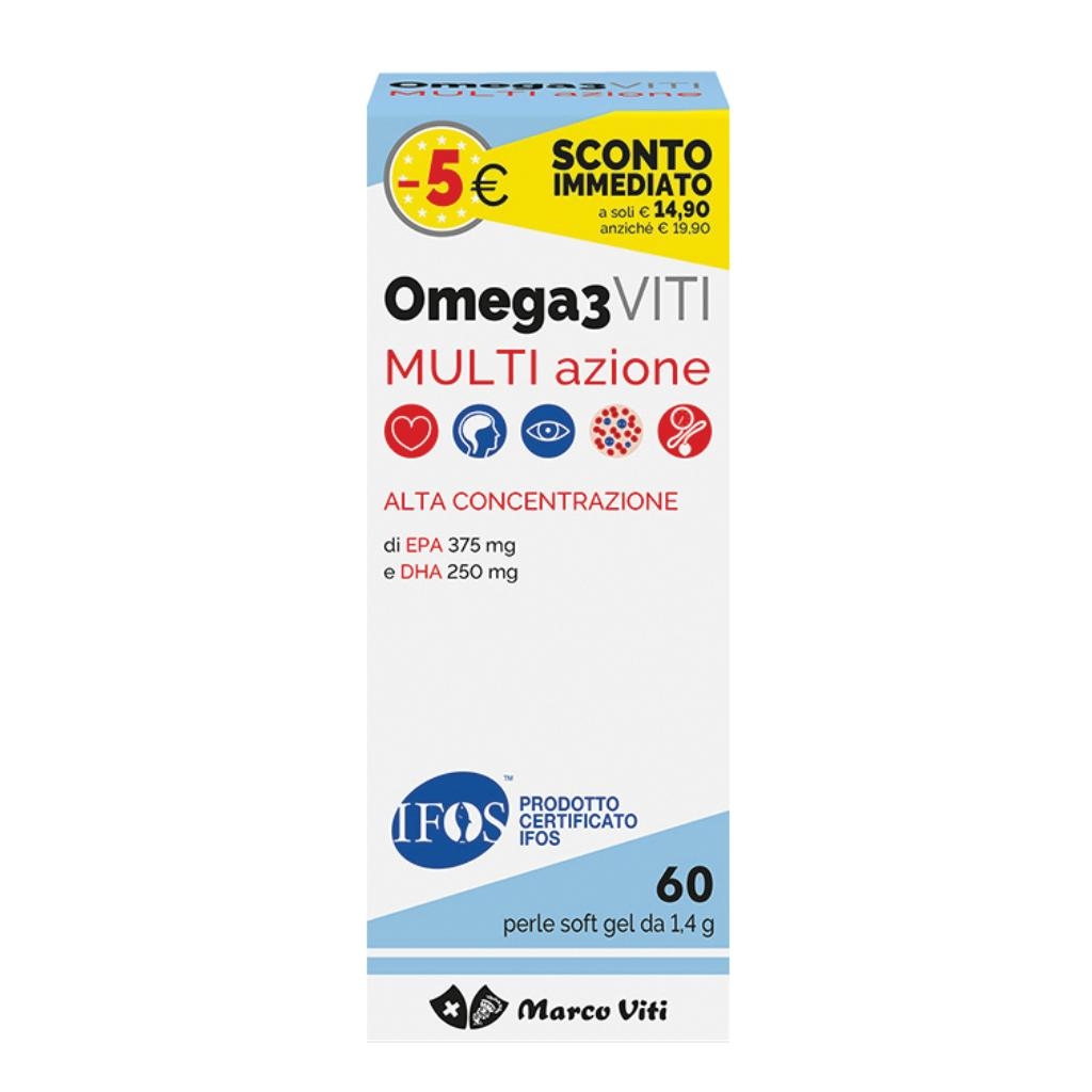 VITI OMEGA 3 MULTIAZIONE 60 PERLE PROMO