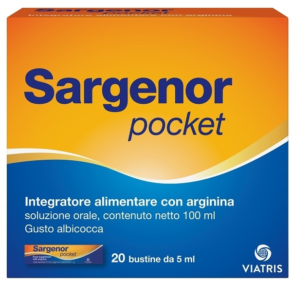 SARGENOR POCKET 20 BUSTINE DA 5 ML