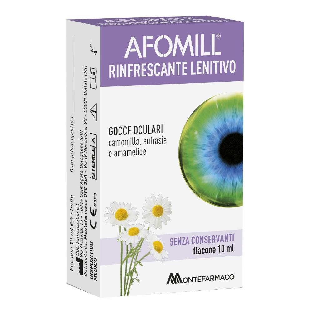 AFOMILL RINFRESCANTE SENZA CONSERVANTI 10 ML