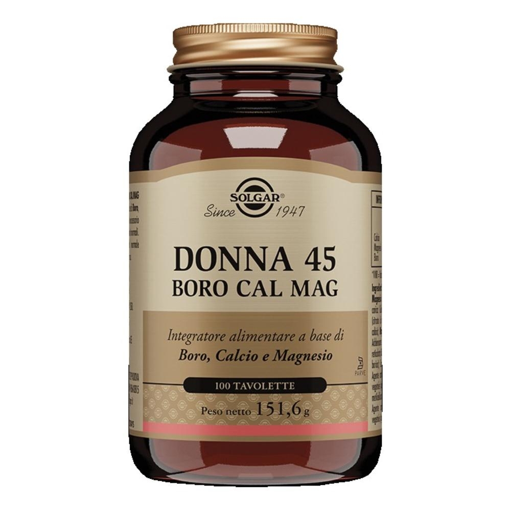 DONNA 45 BORO CAL MAG 100 TAVOLETTE
