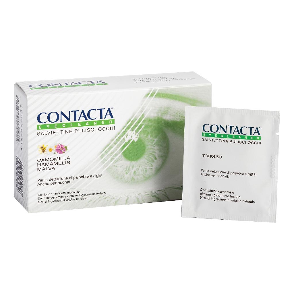 CONTACTA EYECLEANER 14 SALVIETTINE PULISCI OCCHI