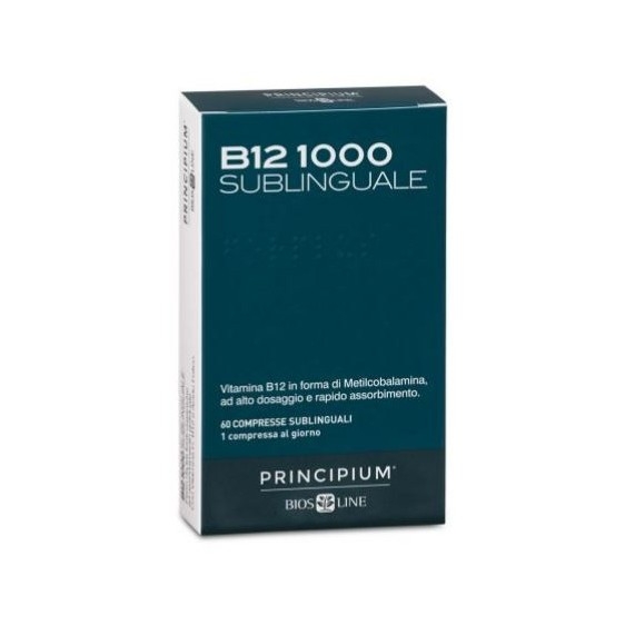 PRINCIPIUM B12 1000 60 COMPRESSE SUBLINGUALI