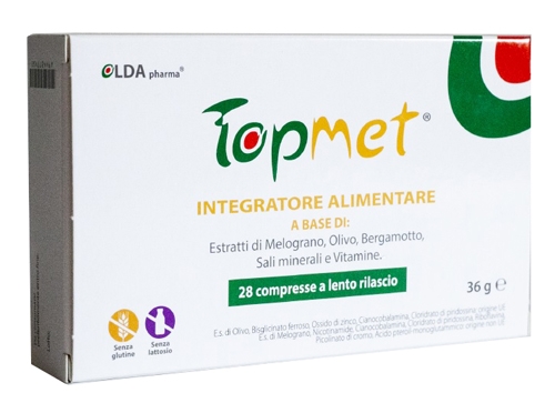 TOPMET 28 COMPRESSE A LENTO RILASCIO