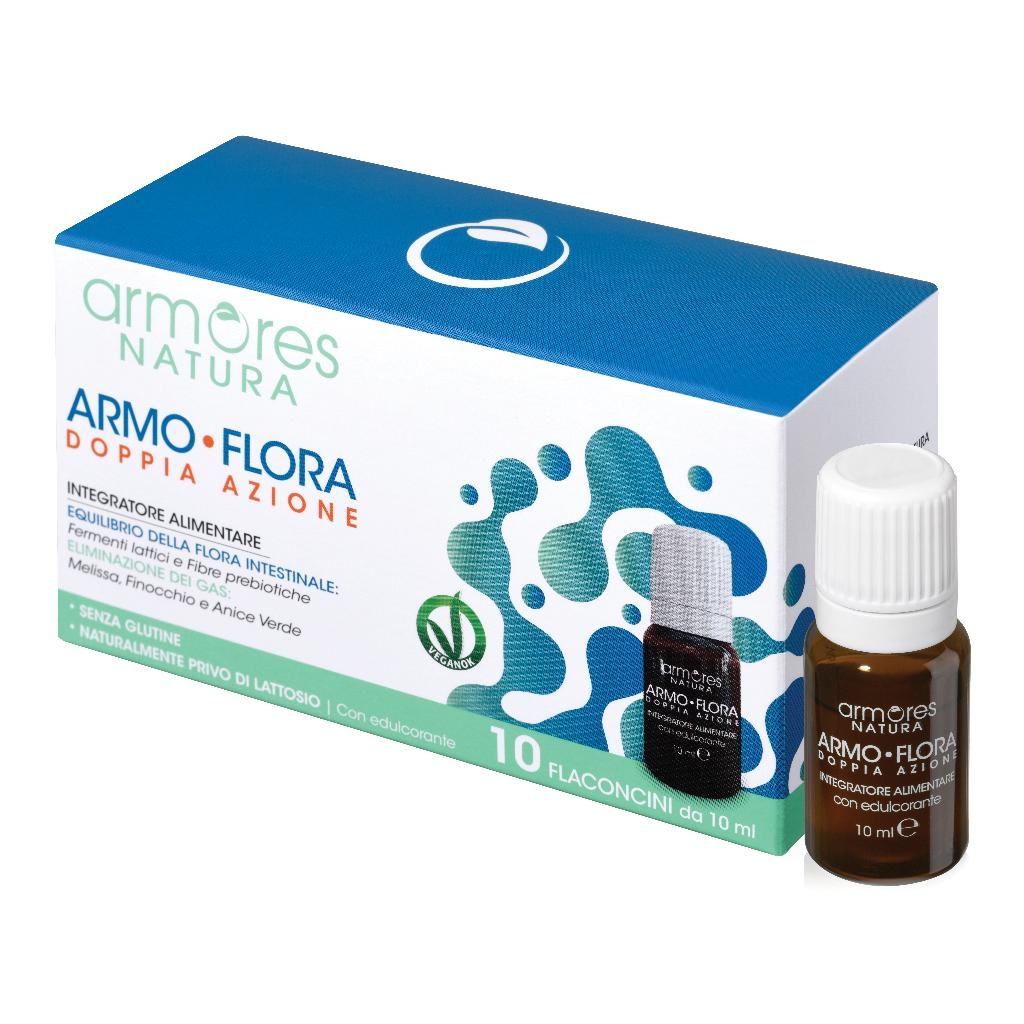 ARMORES ARMO FLORA DOPPIA AZIONE 10 FLACONCINI DA 10 ML