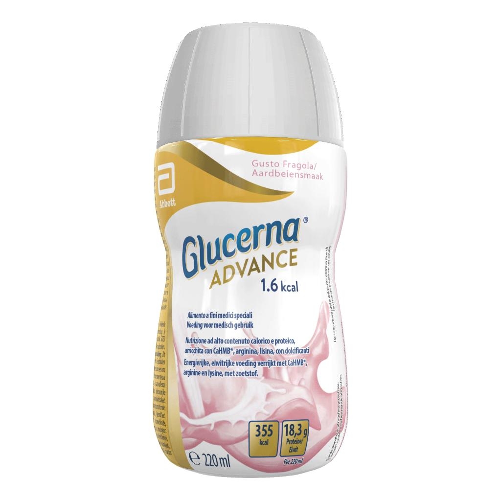 GLUCERNA ADVANCE 1,6 FRAGOLA 220 ML