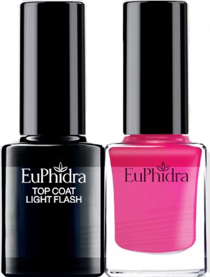 EUPHIDRA SMALTO SEMIPERM+TOP COAT LIGHT PROTETTIVO SP05 10 ML