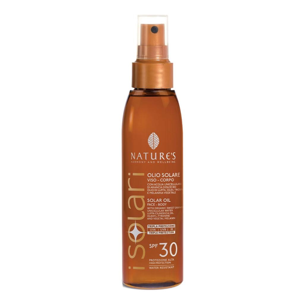 NATURE'S I SOLARI OLIO SOLARE VISO CORPO SPF 30 150 ML