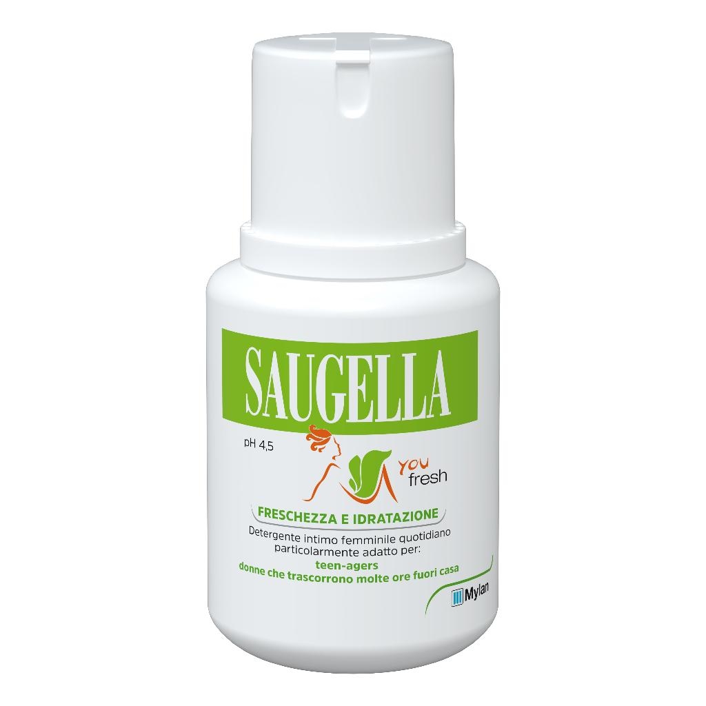 SAUGELLA YOU FRESH PH 4,5 FRESCHEZZA E IDRATAZIONE DETERGENTE INTIMO 100 ML