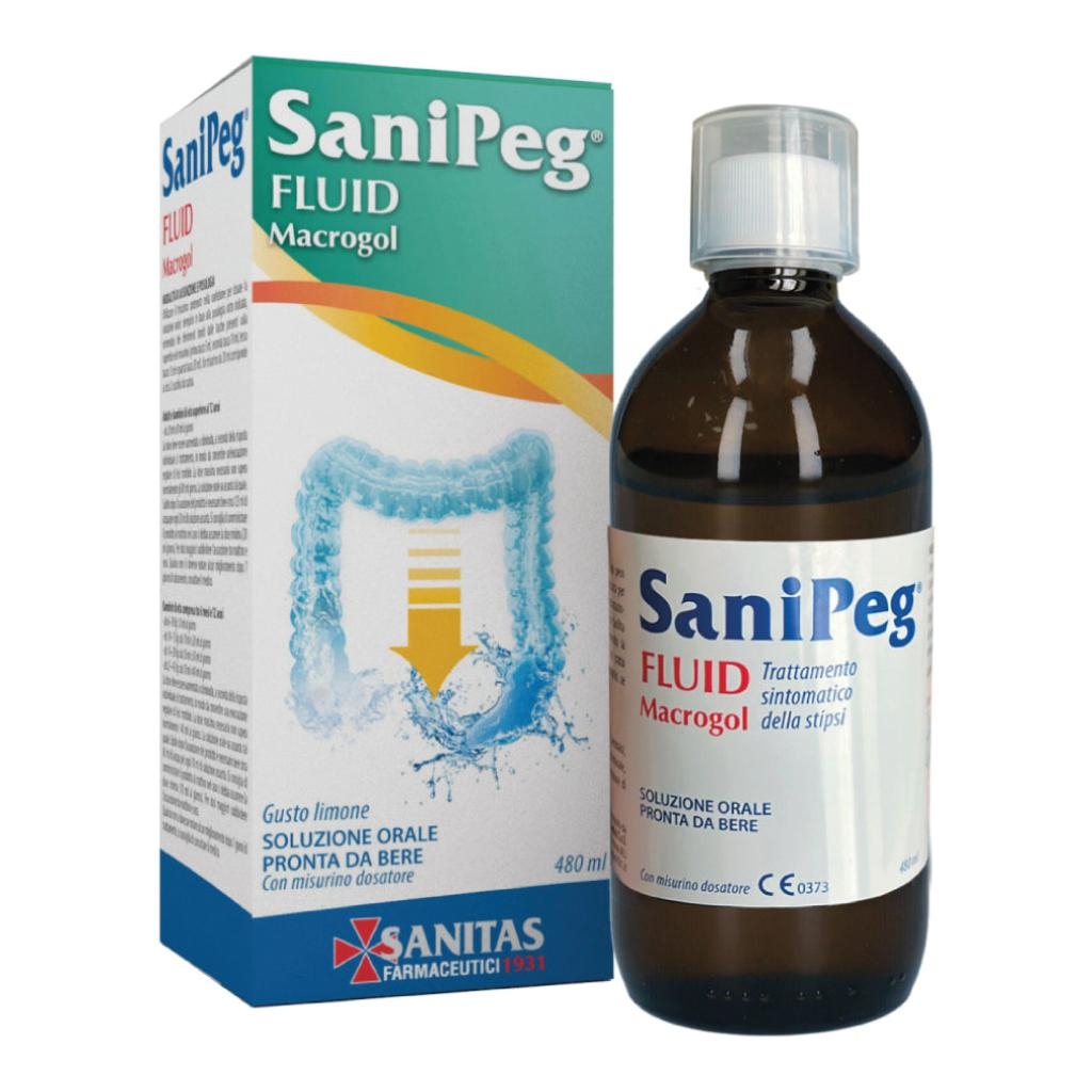 SANIPEG FLUID MACROGOL 480 ML