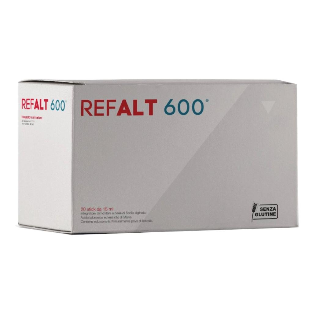 REFALT 600 20 STICK PACK X 15 ML