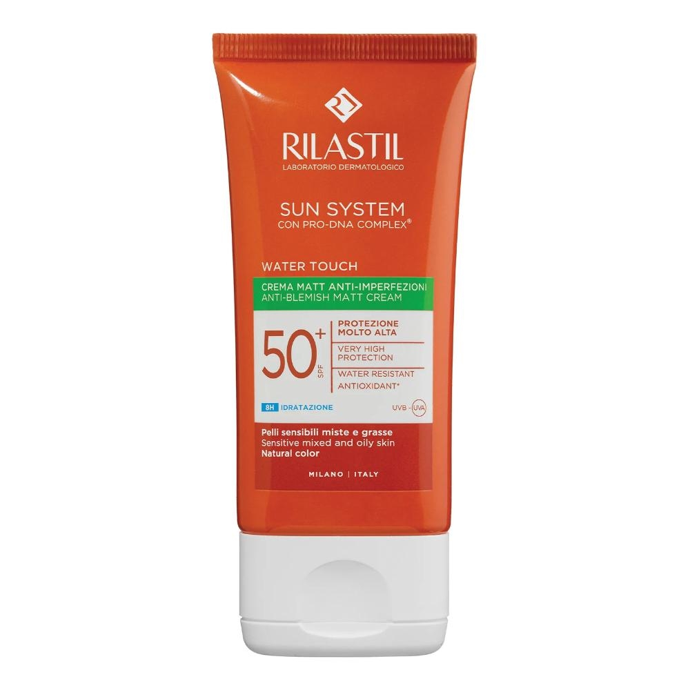 RILASTIL SUN SYSTEM WATER TOUCH MAT CREMA SPF50+ 50 ML
