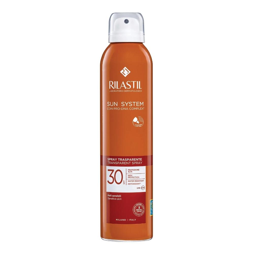 RILASTIL SUN SYSTEM TRANSPARENT SPRAY SPF30 200 ML