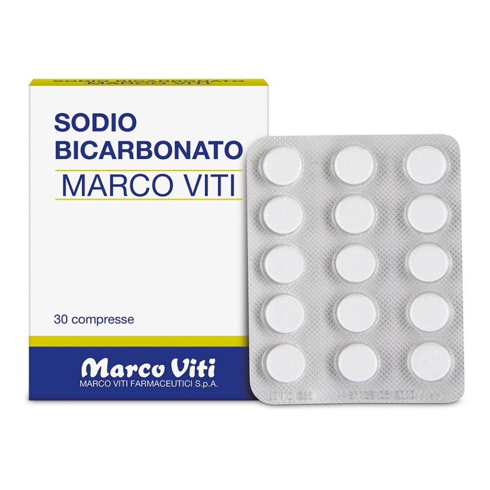 SODIO BICARBONATO ALIMENTO 500 MG 30 COMPRESSE