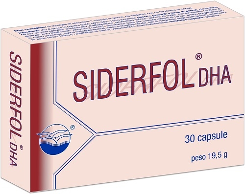 SIDERFOL DHA 30 CAPSULE