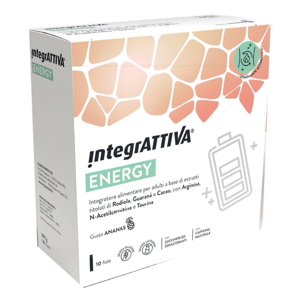 INTEGRATTIVA ENERGY 10 FIALE DA 25ML GUSTO ANANAS