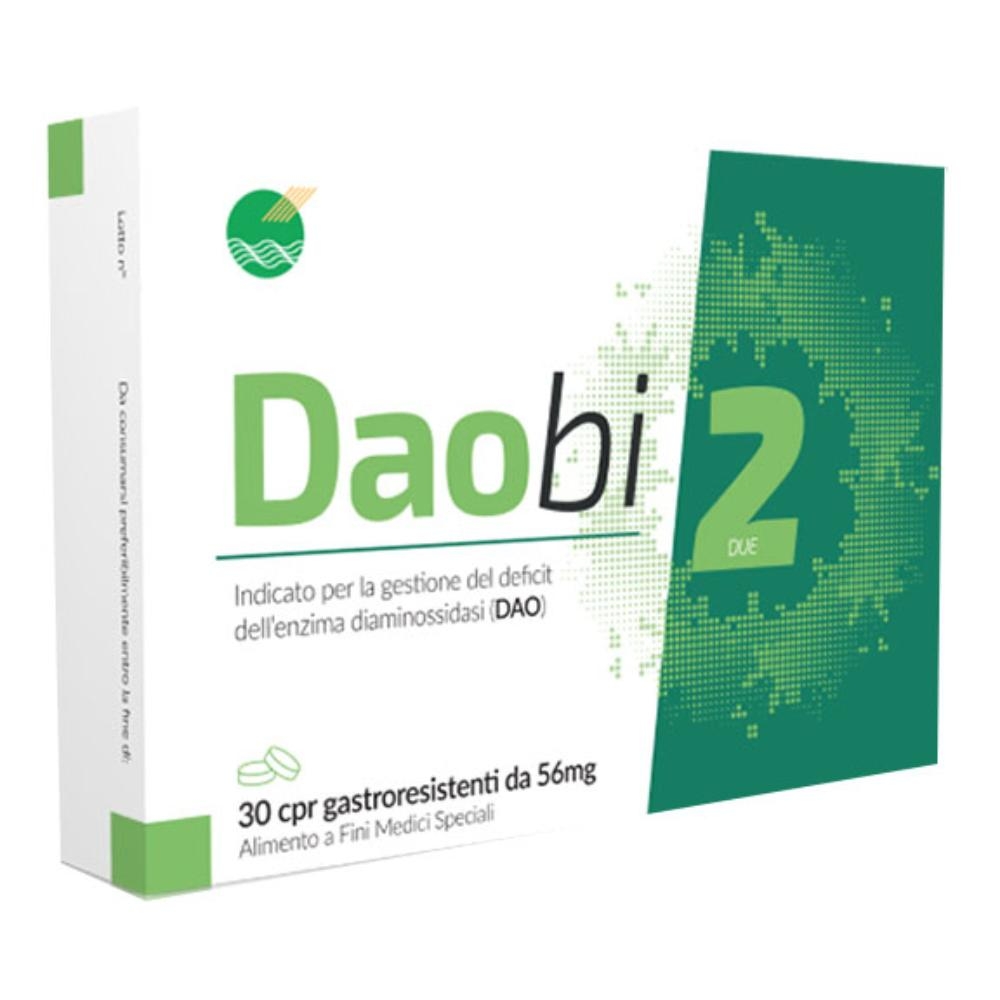 DAOBI 2 30 COMPRESSE GASTRORESISTENTI DA 56 MG SENZA GLUTINE