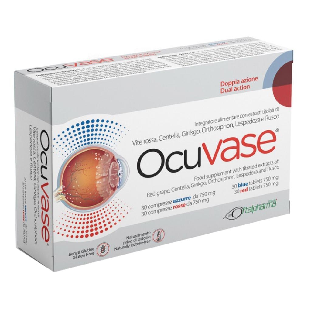 OCUVASE 30 + 30 COMPRESSE