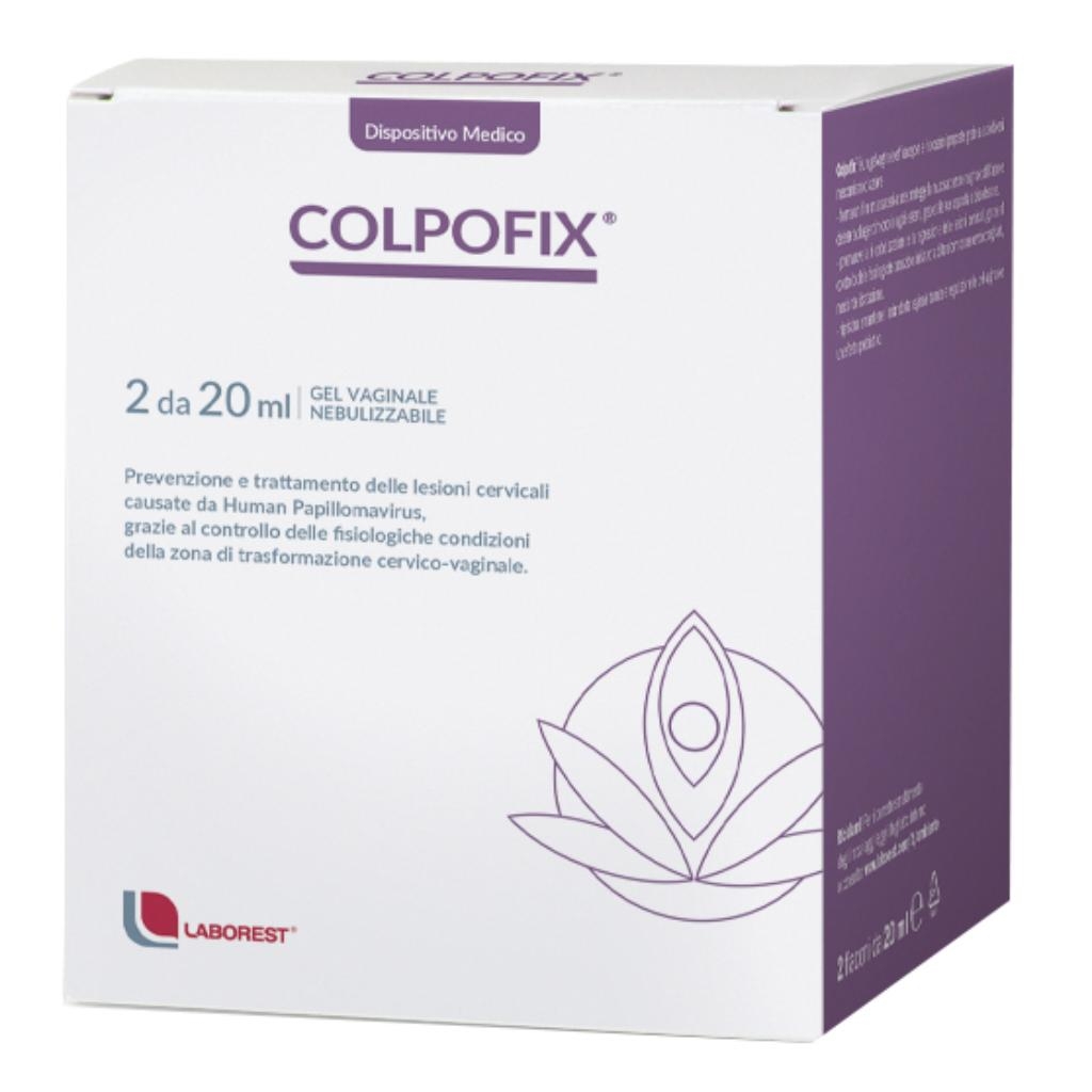 COLPOFIX TRATTAMENTO GINECOLOGICO 2 FLACONI DA 20 ML + 20 APPLICATORI