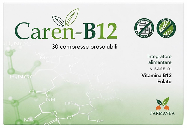 CAREN B12 30 COMPRESSE OROSOLUBILI
