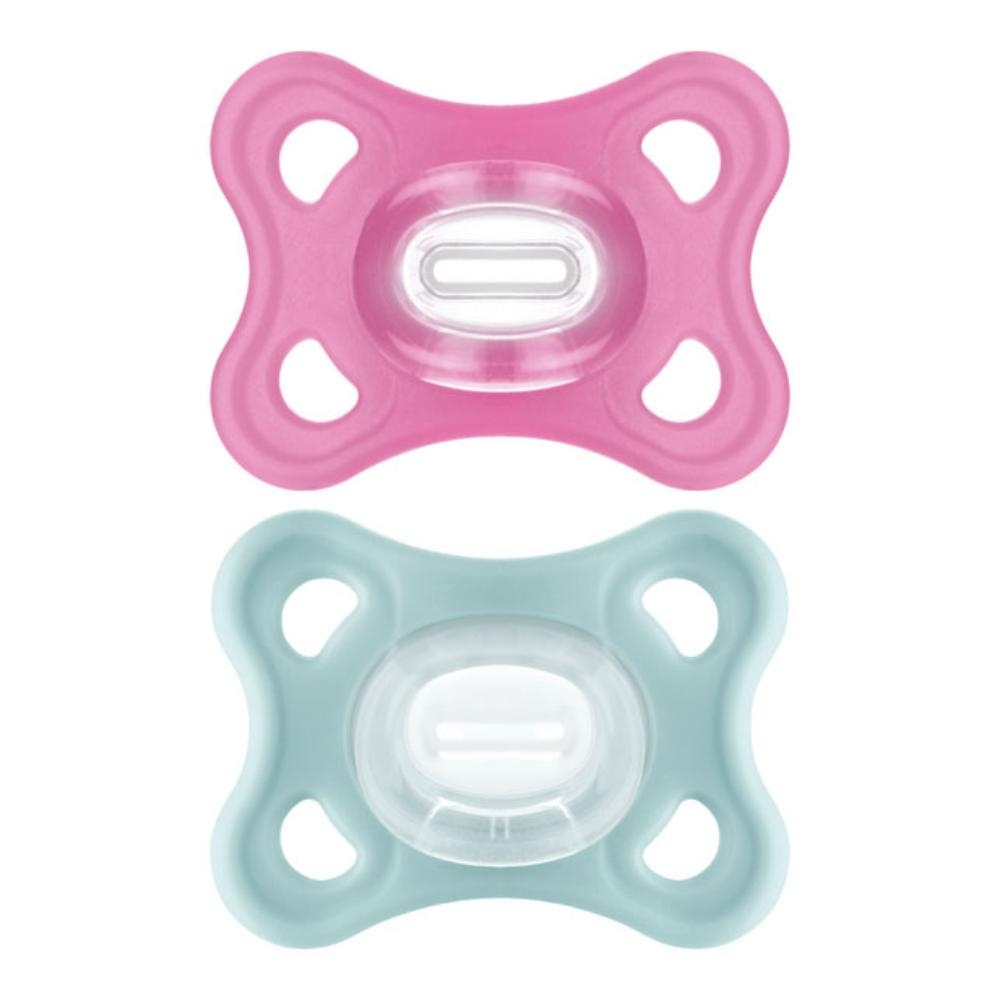 MAM COMFORT 3-12 MESI SILICONE FEMMINA 2 PEZZI