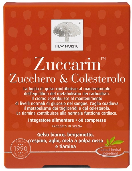 ZUCCARIN ZUCCHERO & COLESTEROLO 60 COMPRESSE