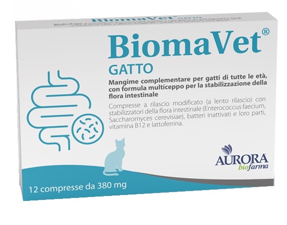 BIOMAVET GATTO 380MG 12 COMPRESSE