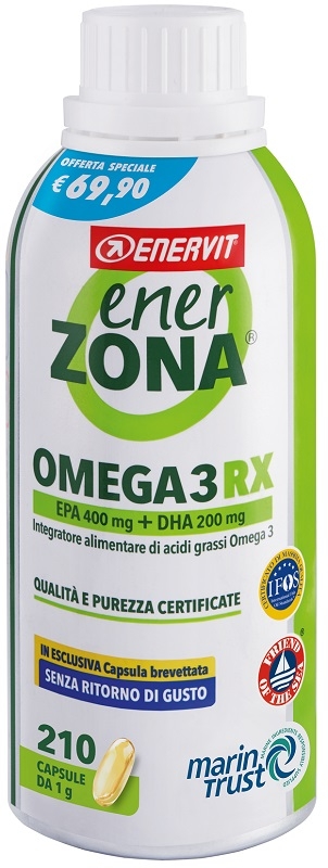 ENERZONA OMEGA 3RX 210 CAPSULE 1 G OFFERTA SPECIALE