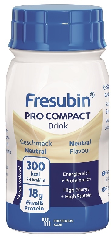 FRESUBIN PRO COMPACT DRINK NEUTRO 4 FLACONI DA 125 ML