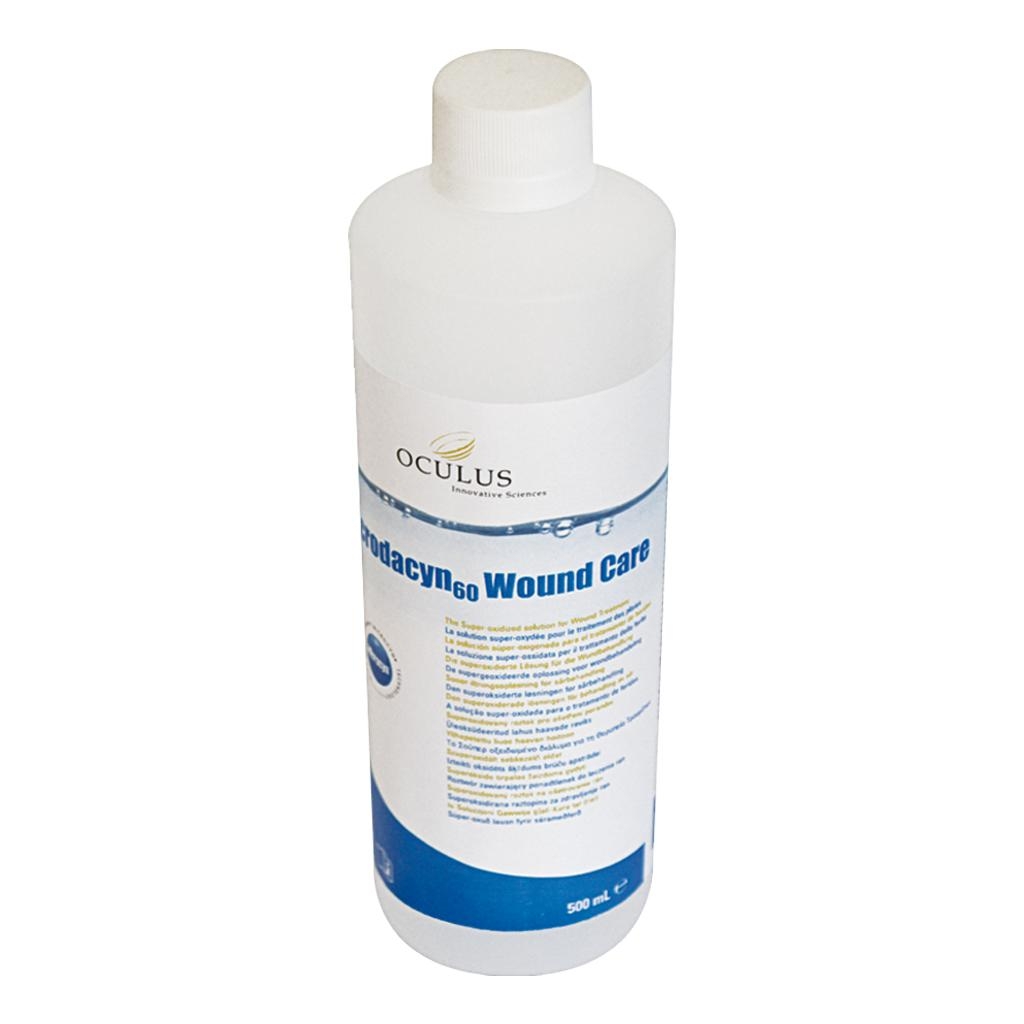 MEDICAZIONE STERILE SOLUZIONE SUPEROSSIDATA PER DETERSIONE FERITE MICRODACYN 60 WOUNDCARE 500 ML 1 PEZZO