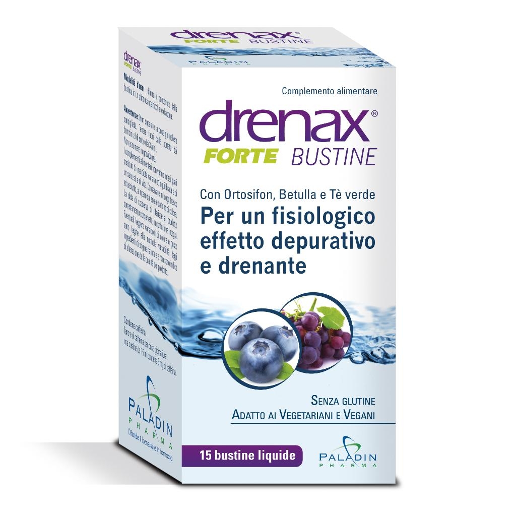 DRENAX FORTE MIRTILLO E UVA 15 BUSTINE