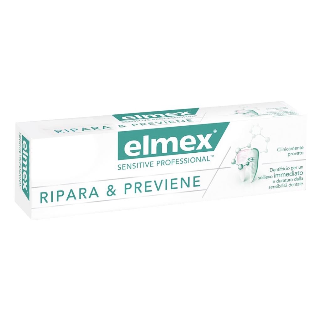 DENTIFRICIO ELMEX SENSITIVE RIPARA & PREVIENE 75 ML