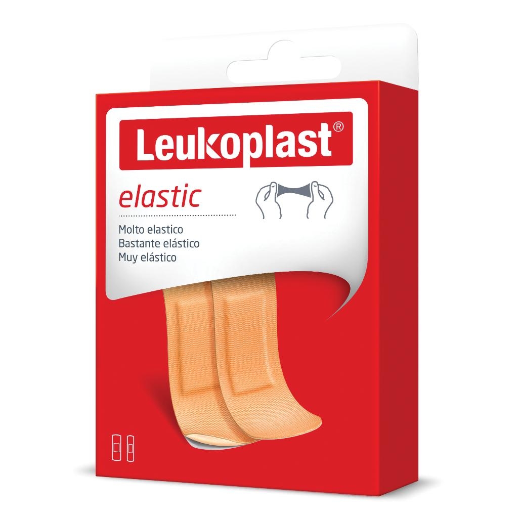 LEUKOPLAST ELASTIC 20 PEZZI ASSORTITI 2 MISURE