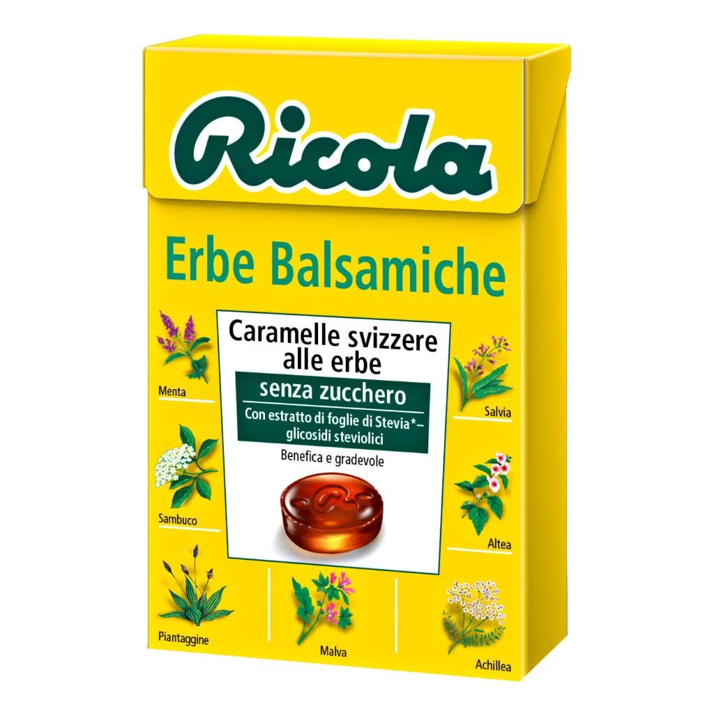 RICOLA ERBE BALSAMICHE SENZA ZUCCHERO 50 G