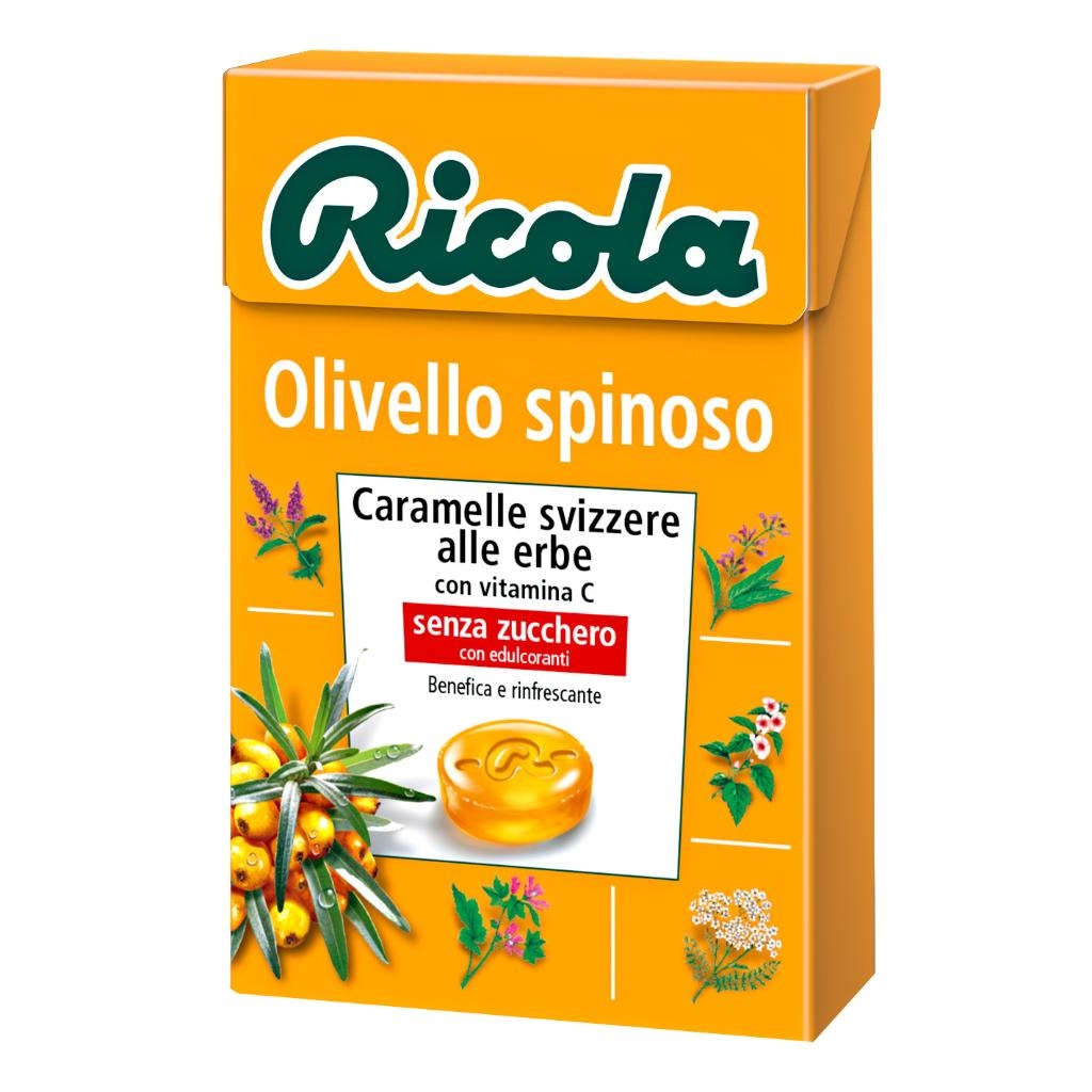 RICOLA OLIVELLO SPINOSO SENZA ZUCCHERO 50 G