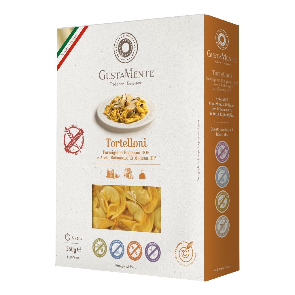 GUSTAMENTE TORTELLONI RICOTTA E SPINACI 250 G