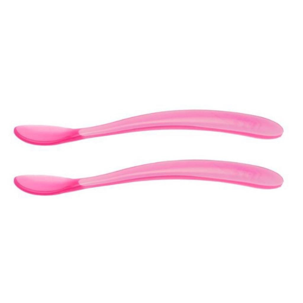 CHICCO CUCCHIAIO SILICONE FEMMINILE BI PACK 6M+