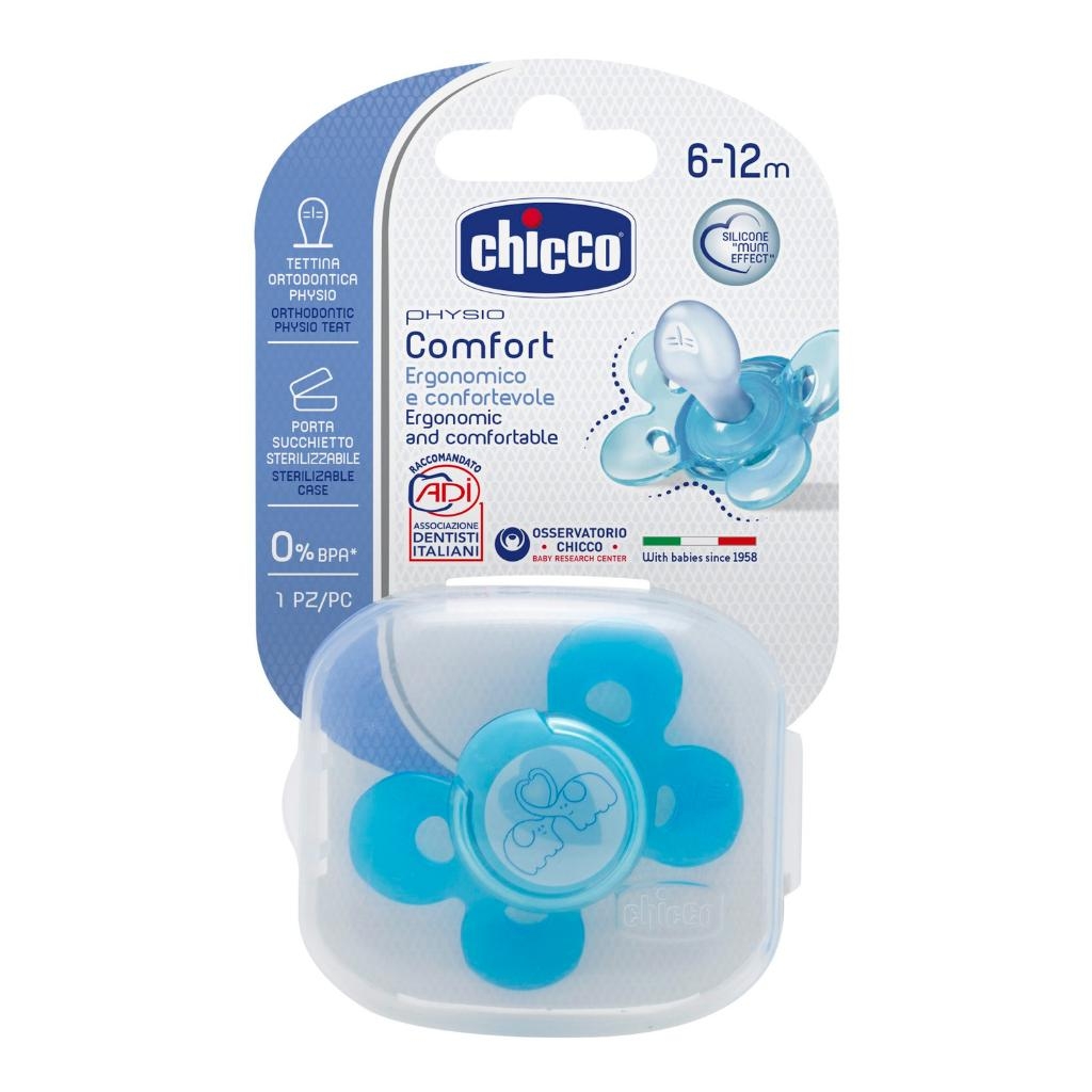 CHICCO SUCCHIETTO COMFORT BOY IN SILICONE 6-16 MESI 1 PEZZO