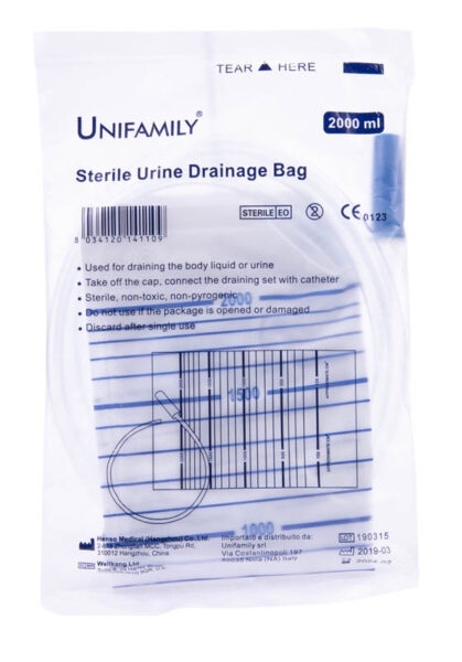 UNIFAMILY SACCA URINE 2000 ML