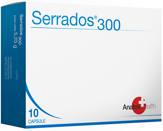 SERRADOS 300 10 CAPSULE