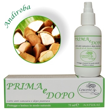 LEUCOSIA PHYTOCOSMETICS PRIMA E DOPO LATTE A-ZANZARE E DOPO PUNTURA 75 ML