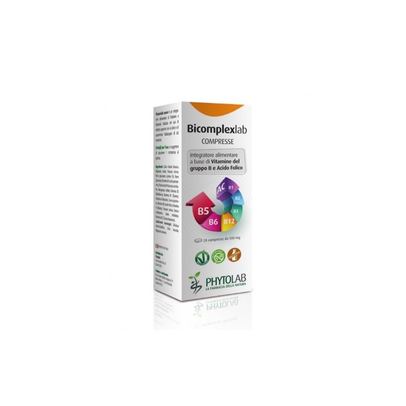 BICOMPLEXLAB 20 COMPRESSE DA 550 MG