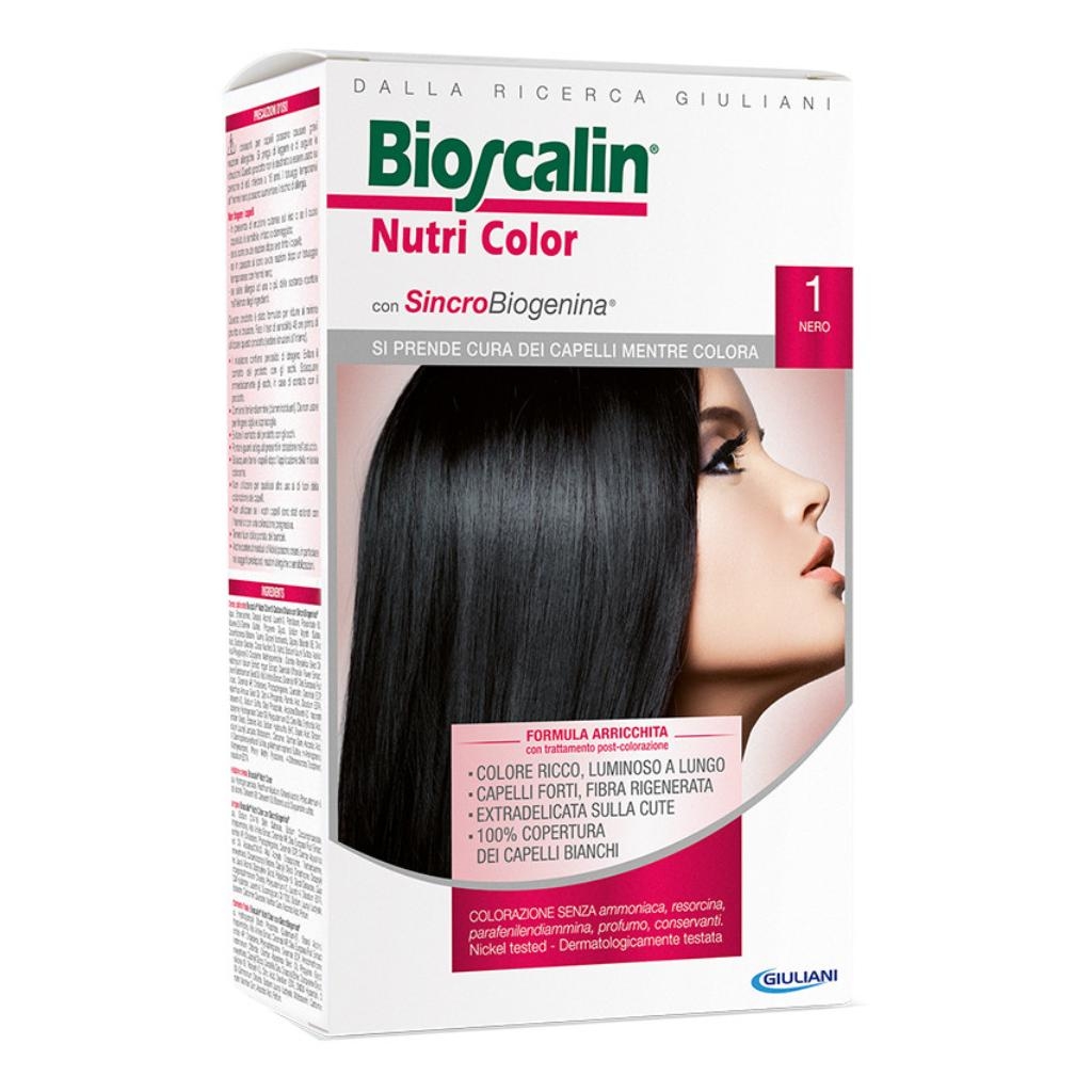 BIOSCALIN NUTRI COLOR 1 NERO SINCROB 124 ML