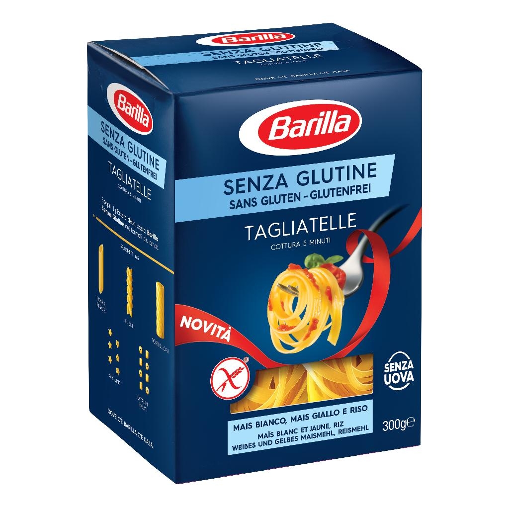 BARILLA TAGLIATELLE DI MAIS BIANCO MAIS GIALLO E RISO SENZA GLUTINE 300 G