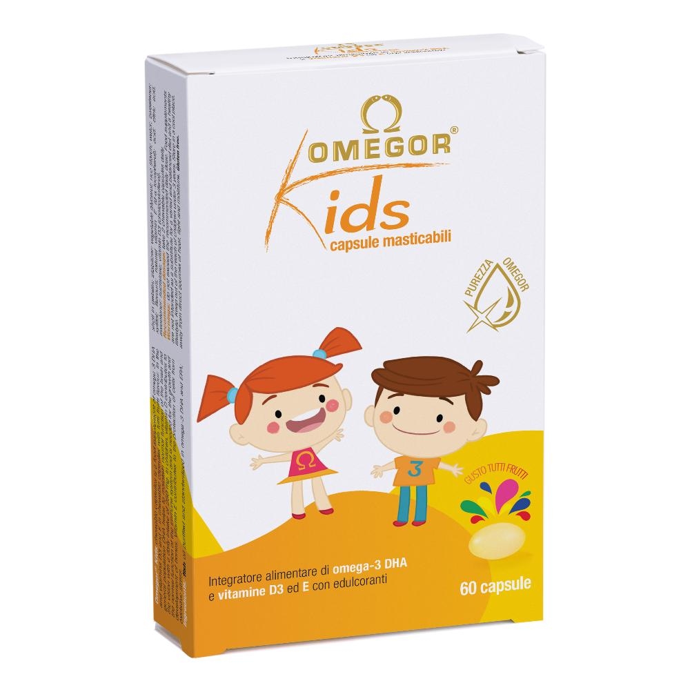 OMEGOR KIDS 60 CAPSULE MASTICABILI