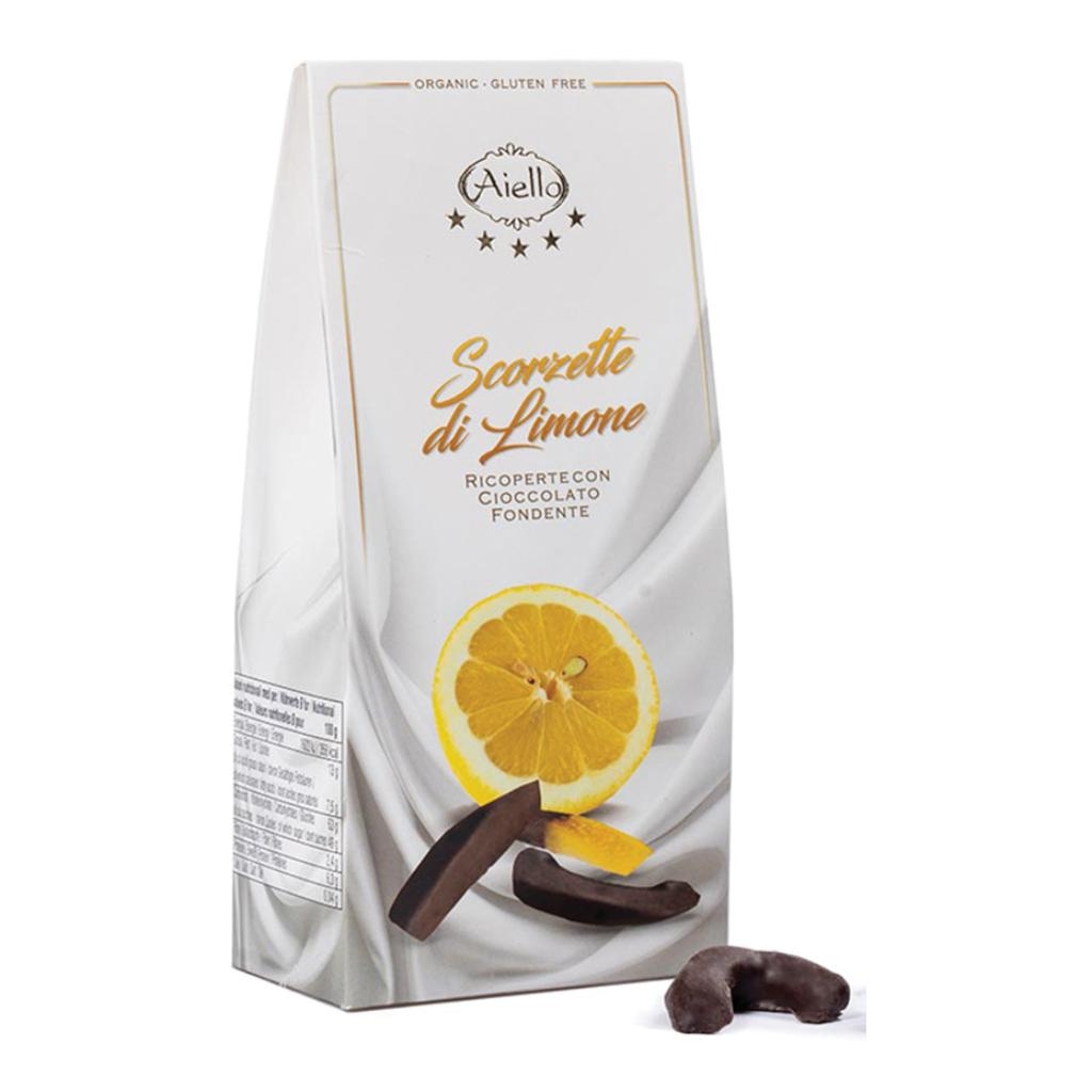 AIELLO SCORZETTA DI LIMONE RICOPERTA DI CIOCCOLATO 90 G