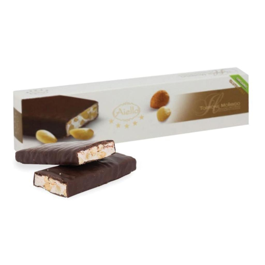 AIELLO TORRONE CON CIOCCOLATO FONDENTE 100 G