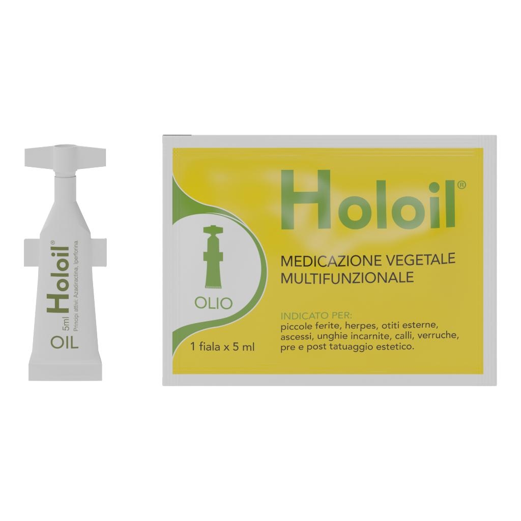 HOLOIL OLIO MONODOSE RICHIUDIBILE 5 ML