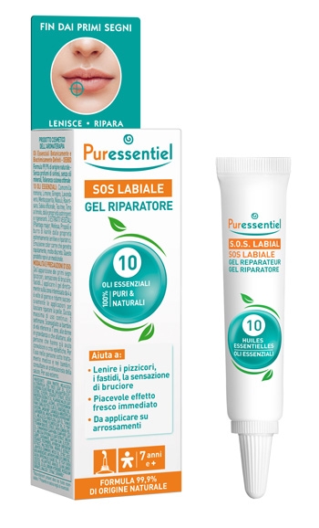 PURESSENTIEL GEL SOS LABIALE NUOVA FORMULA 5 ML